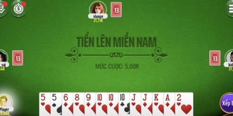 Cách sắp xếp bài hiệu quả trong tiến lên