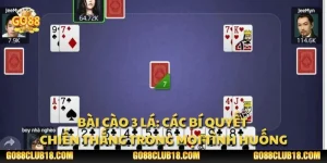 Bài cào 3 lá: Các bí quyết chiến thắng trong mọi tình huống